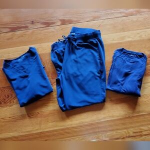 Mandala Scrub Set XLT/ XL Navy